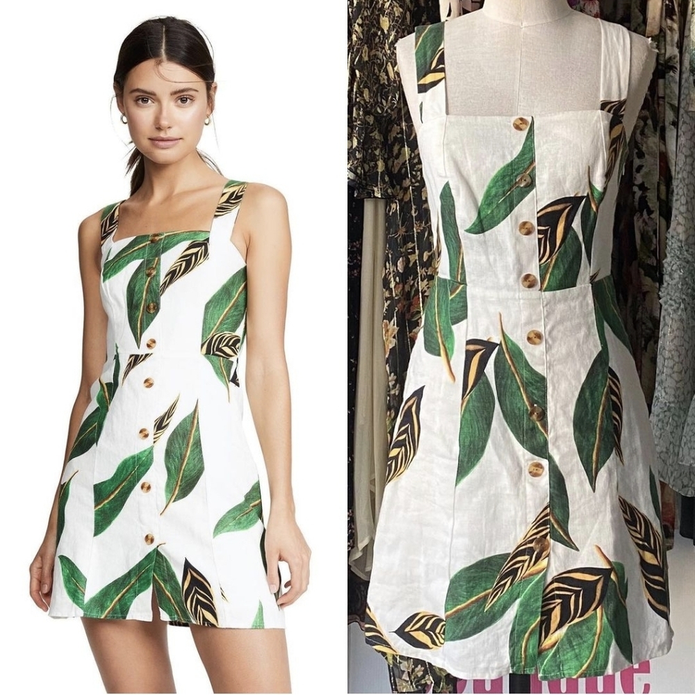 Farm rio sz small Amazonian print dress